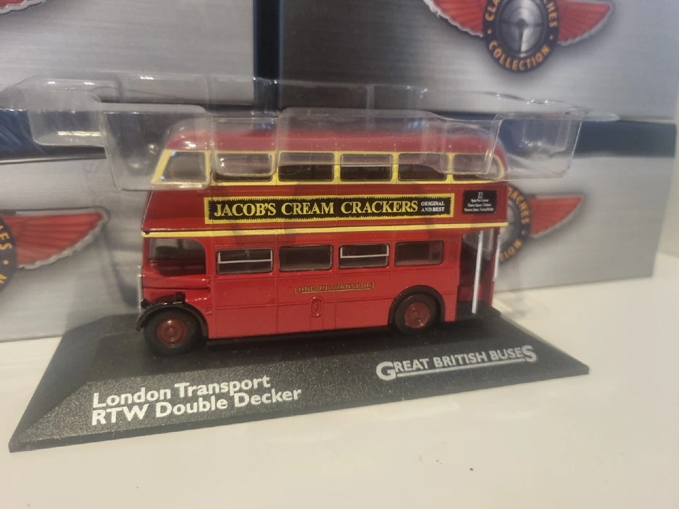 5x Atlas Editions 1:76 Diecast Model Buses & Coaches BNIB Mint - Image 2 of 3