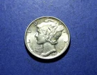 1942 Mercury Dime  Borderline Uncirculated