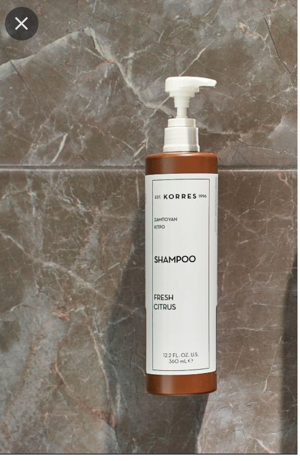 1 Korres Fresh Citrus Shampoo 12.2 FL OZ U.S. / 360ml | eBay