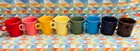NEW FIESTAWARE RAINBOW Ring Mug set 8 Mixed retired Color Fiesta FREE SHIPPING