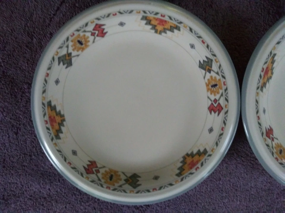 Набор из 4 салатных тарелок Studio Nova Timberline Aztec South Western - Изображение 2 из 4