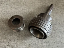 JACOBS 96-05 RUBBERFLEX COLLET CHUCK, 4MT ADAPTER, WITH CHUCK WRENCH & COLLET