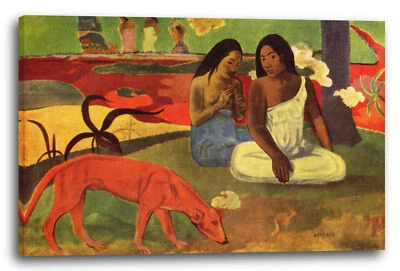 PRINTED PAINTINGS Toile/Cadres Paul Gauguin - Arearea
