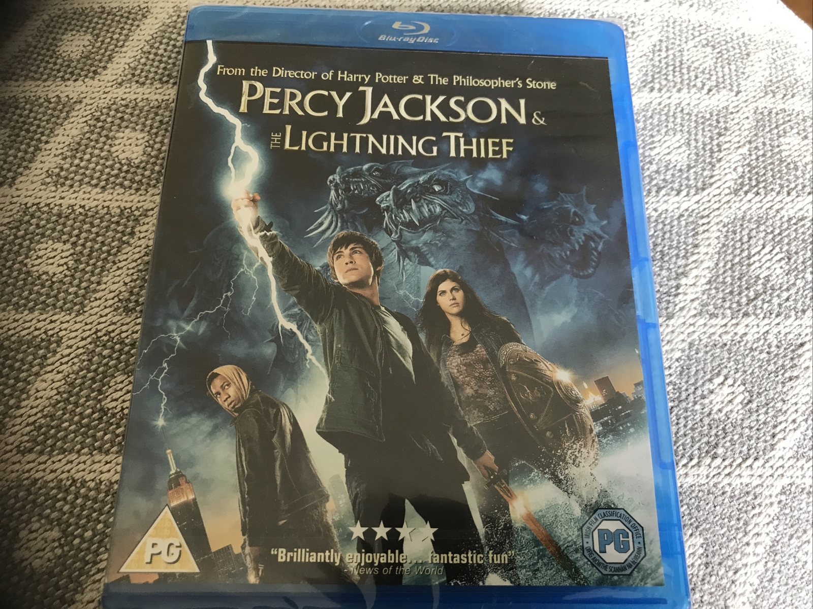 Percy Jackson and the Lightning Thief Blu-Ray (2013) Uma Thurman Harry Potter
