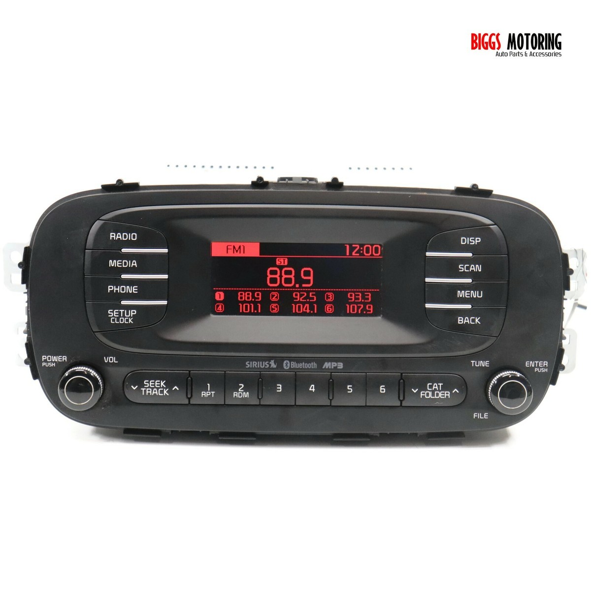 JETSTREAMXR-BUX10CDラジオミュージックプレーヤー 2014-2016 Kia Soul Sirius Radio Stereo Cd Mp3 Player 96170-B2090CA