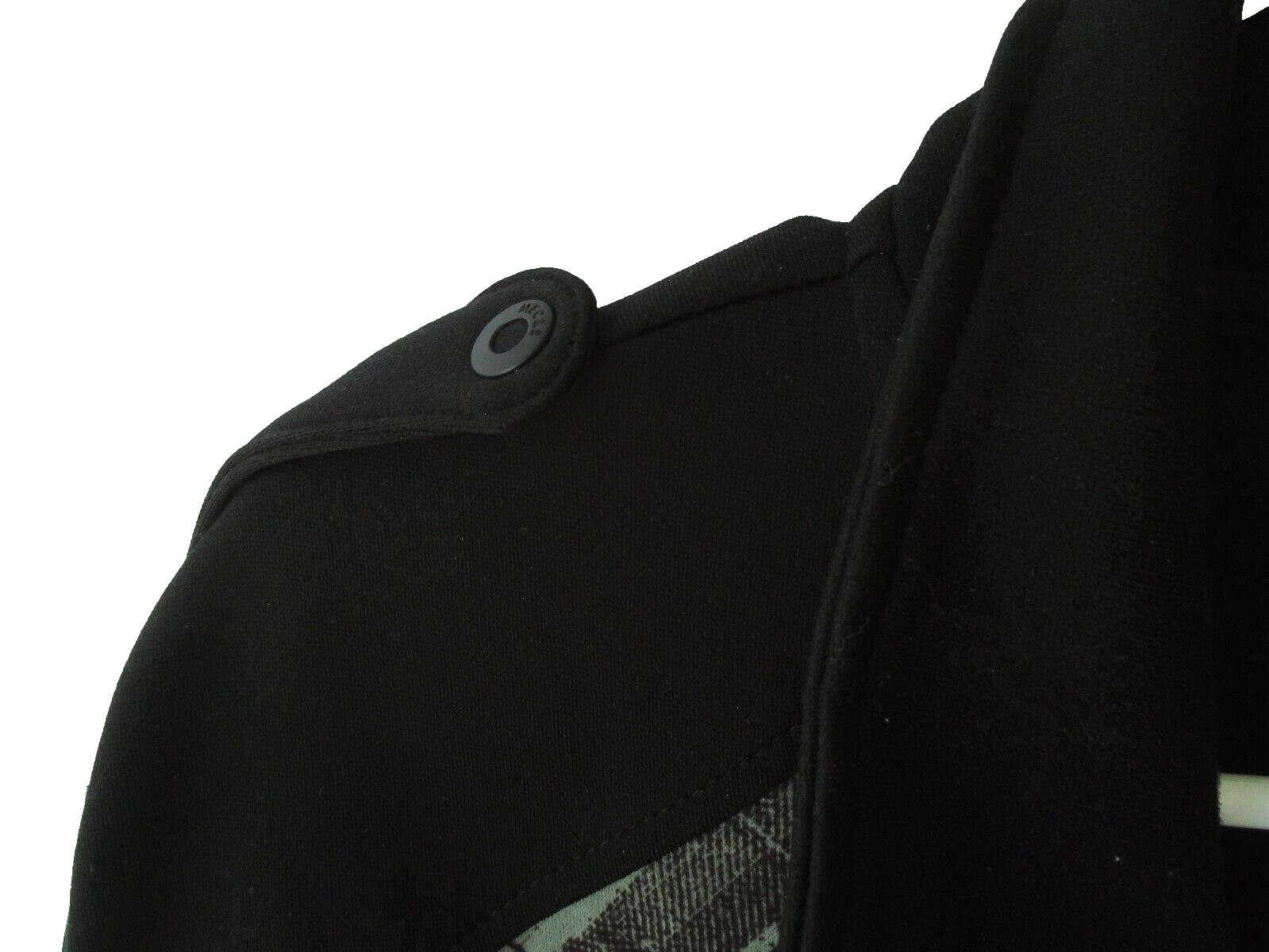 Mark Ecko Black Gray Check Jacket Front Pockets F… - image 6