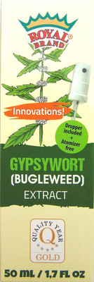 Gypsywort (Bugleweed) Extract 50 Ml (1.7 Fl Oz.) Glas Bottle, Innovations, Dropp