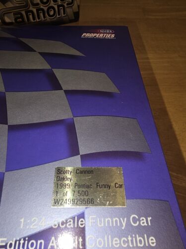 Oakley 1/24 Scotty Cannon Limited Adition