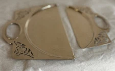 Farberware Aluminum 2 pc Silent Butler Crumb Catcher Leaf Dustpan 9"