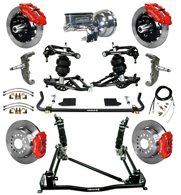 RIDETECH AIR RIDE & 4-LINK SYSTEM,WILWOOD BRAKES,13/12