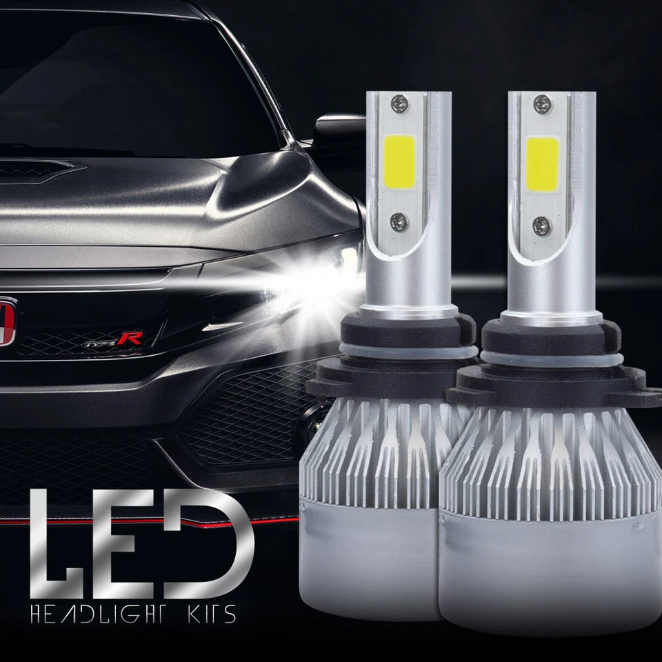 XENTEC LED HID Headlight Conversion kit 9006 6000K for 1993-1994 BMW 740i - Image 2 of 4
