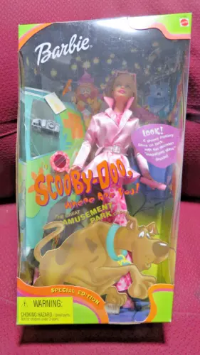 2000 MATTEL BARBIE SCOOBY DOO WHERE ARE YOU? NEW IN BOX 27966 WB STORE EXCLUSIVE