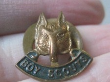 Vintage Boy Scouts Metal Enamel  Pin Badge  179PUMPMAY23