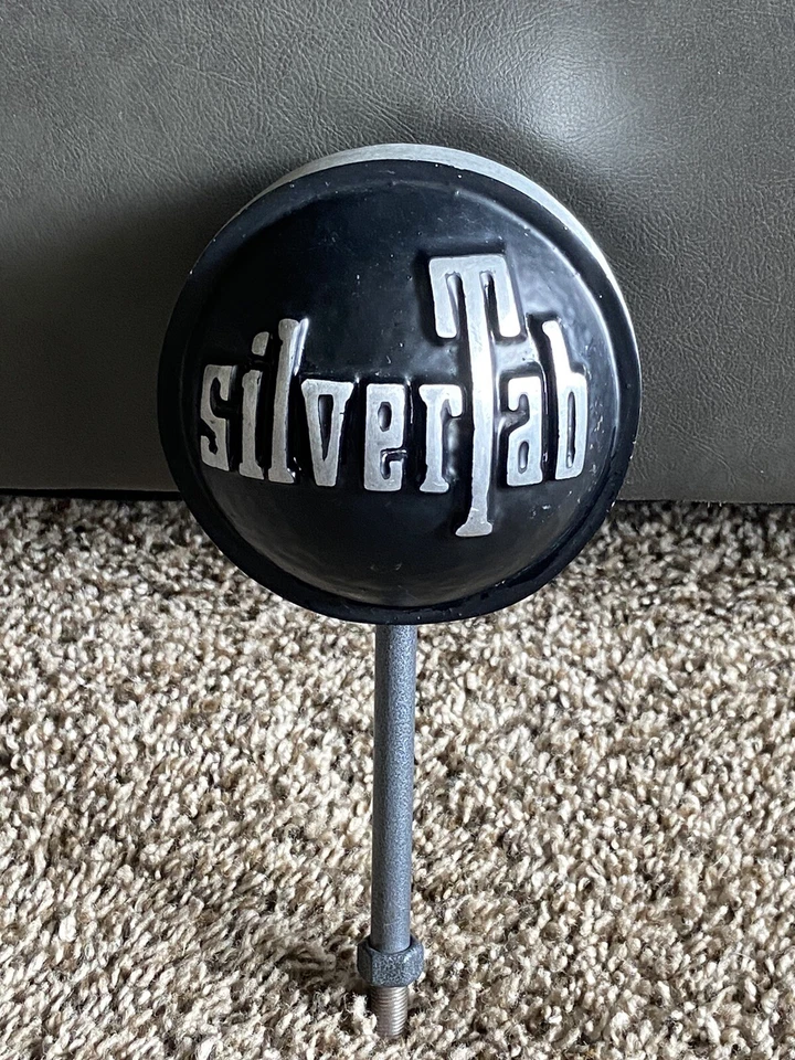 Jeans de metal vintage LEVI’S SILVER TAB Lollipop Ball Sign años 90 acero pesado Foto 2 de 4