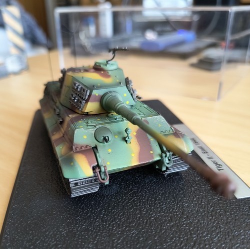 Königstiger Budapest 1944, King Tiger in OVP 1:72 aus Metall sehr fein in OVP - Bild 4 von 9