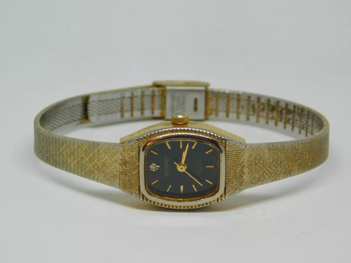 Nelsonic diamond quartz store watch price