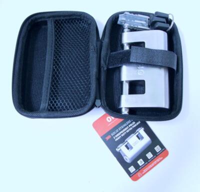 OKG Ultra Secure Stainless Steel Lock 3 Key 2 Rods Heavy Duty Solid Cast Padlock