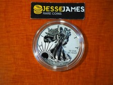 2019 W Enhanced Reverse Proof Silver Eagle From Pride Of Nations One Coin In Cap