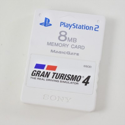 PlayStation 2 dedicated memory card (8 mb) Premium Series Gran Turismo 4  Prologue, Game