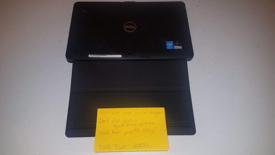 Dell Portable Computer Tablet T07G intel Core i5v Pro Windows 8 eBay