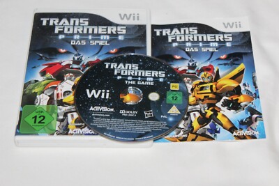 NINTENDO WII SPIEL '' TRANS FORMERS PRIME-DAS SPIEL'' OVP+ANLEITUNG