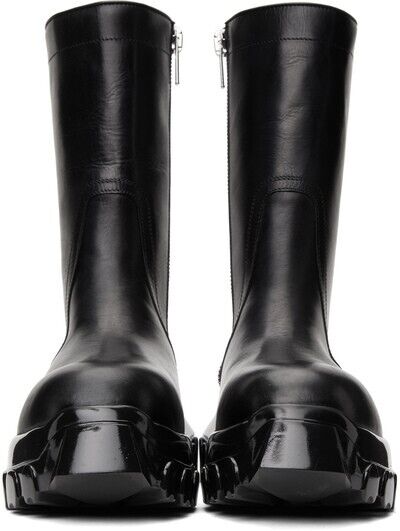 Rick Owens Creeper Bozo Tractor Boots Black New Defect Size Rick Owens Creeper Bozo Tractor Boots Black New Defect Size