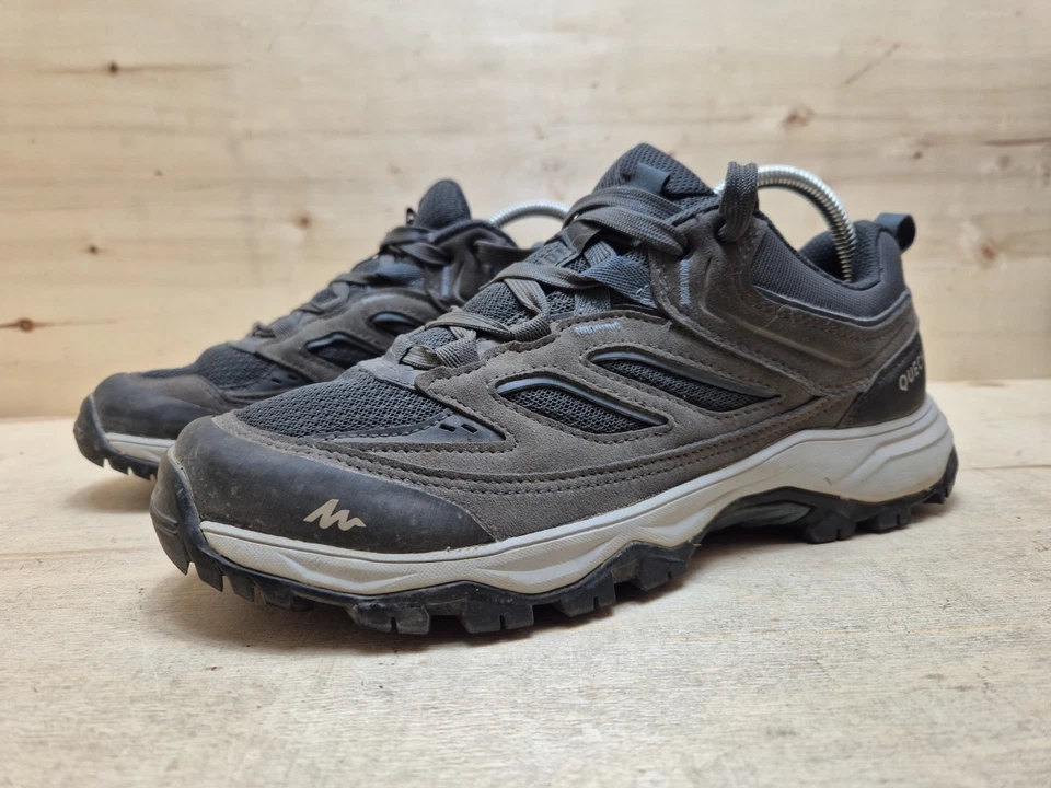 DECATHLON QUECHUA MH100 DAMEN WANDER TREKKING HIKINGSCHUH OUTDOOR GR:39UK:6 GRAU