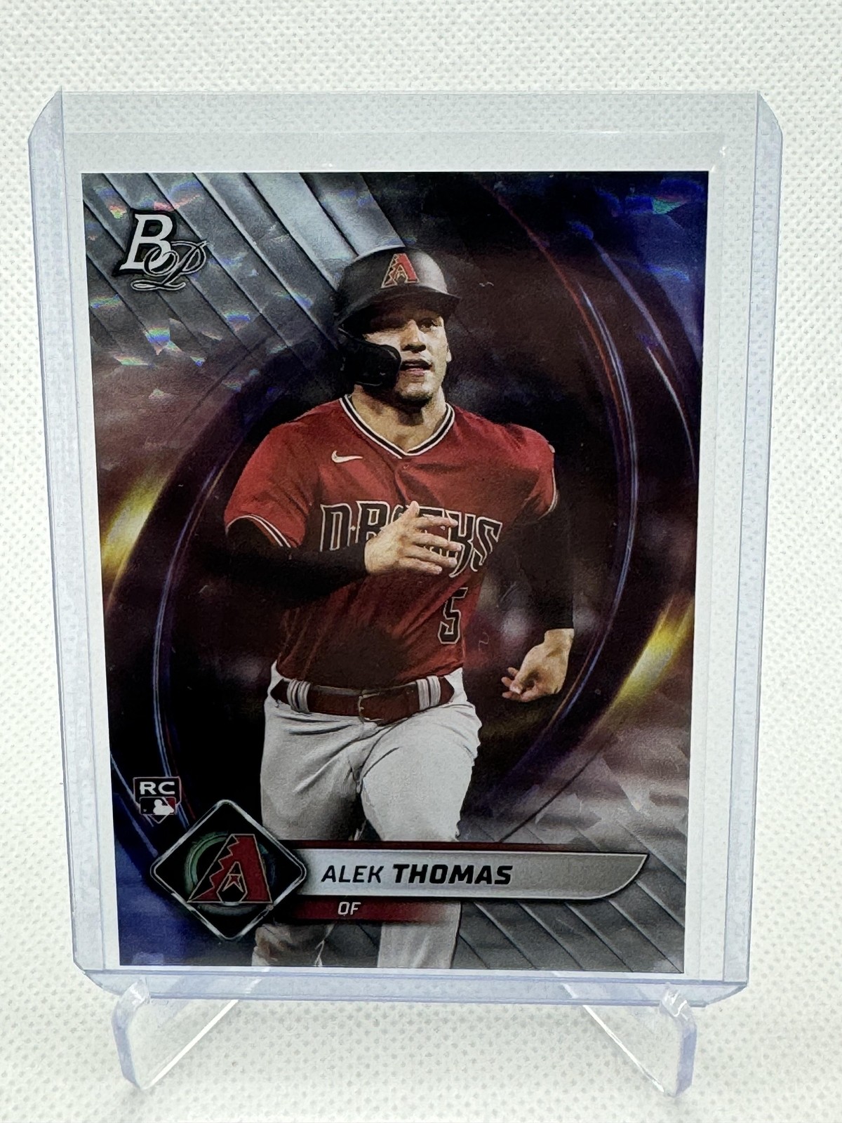 2022 Bowman Platinum #67 Alek Thomas Ice Foilboard