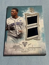 2015 Topps Triple Threads - Unity Jumbo Relics Rymer Liriano #UJR-RLO 2/3