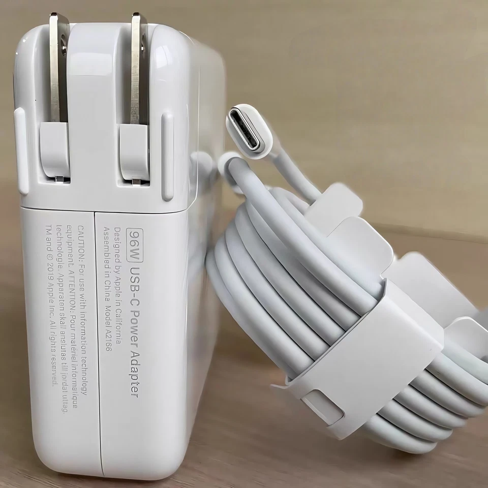 Genuine 96W USB C Charger for apple MacBook Pro 16, 15, 14 13 M4 M3 M2 M1 A1266 - Image 2 of 4