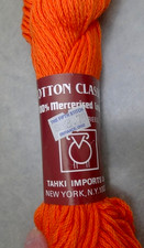 ONE TAHKI COTTON CLASSIC II 50gr Yarn ORANGE  2402 New Discontinued