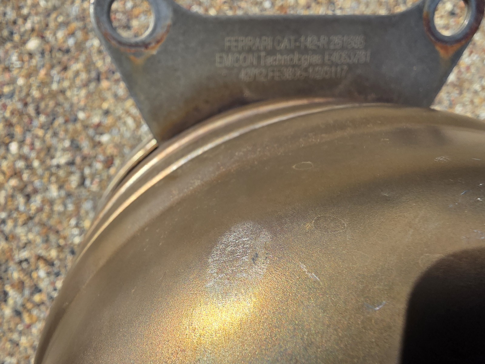 FERRARI 458 OEM GENUINE ORIGINAL LEFT & RIGHT EXHAUST CATALYTIC CONVERTERS