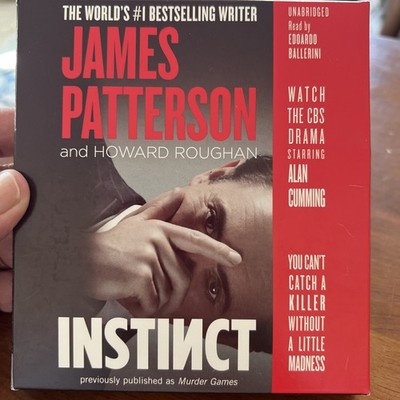 Instinct (previously published as Murder Games) 7 Hours /6 Audio CDs- VERY GOOD