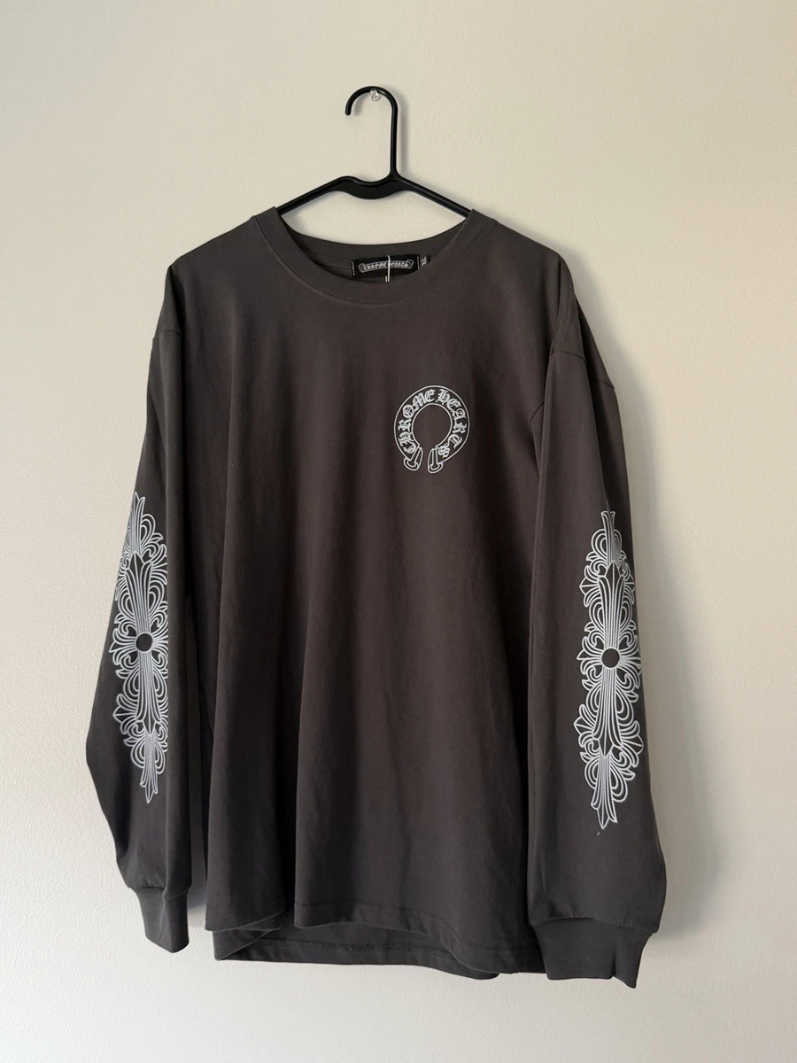 25+ Chrome Hearts Long Sleeve Regular Size T-Shirts for Men for
