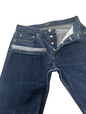 A.P.C NEW STANDARD JEANS MENS JAPANESE DENIM SIZE 27” BUTTON FLY