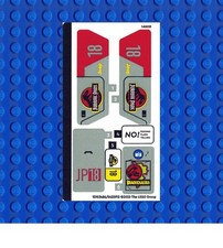 New LEGO Jurassic World Brachiosaurus Discovery 76960 Sticker Sheet