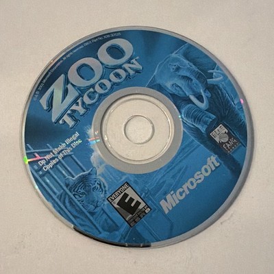 Microsoft Zoo Tycoon PC Game Disc Only, E (Zoo Tycoon Series)