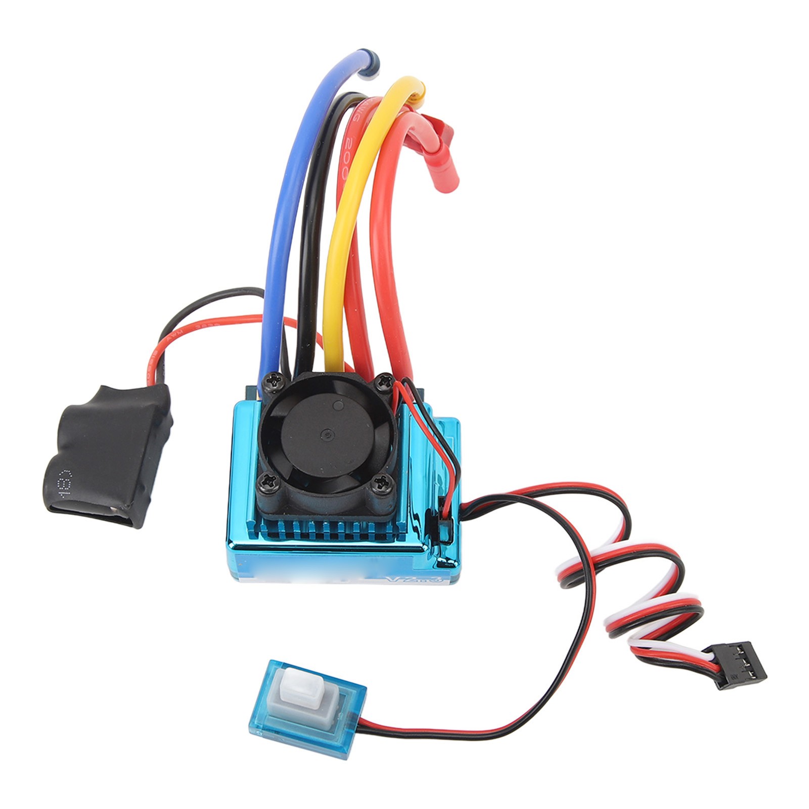 ✿ 45A RC ESC Blue Brushless Electronic Speed Controller Waterproof Powerful EC