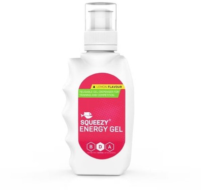 Squeezy Energy Gel - Dispenser, 125 ml Flasche, Zitrone
