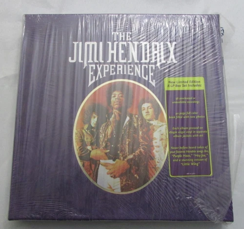 THE JIMI HENDRIX EXPERIENCE SEALED w/HYPE VELVET BOX INCLUDES 8 VINYL LPS L59