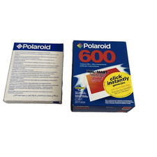 Polaroid 600 Platinum Instant Film 30 photos 3-pack Box Exp 12/03 Sealed
