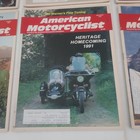 AM American Motorcyclist 91-92 CBR CR250 DR600 Hare Scramble BMW Sidecar LOT (8) — photo 7