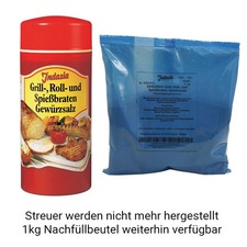 DEKORA® Grill-, Roll-, Spießbraten Gewürzsalz 1kg - Indasia (20,50 EUR/kg)
