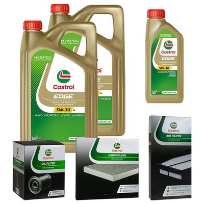 CASTROL Inspektionspaket 11 L EDGE Titanium 5W-30 LL für Mercedes-Benz Viano