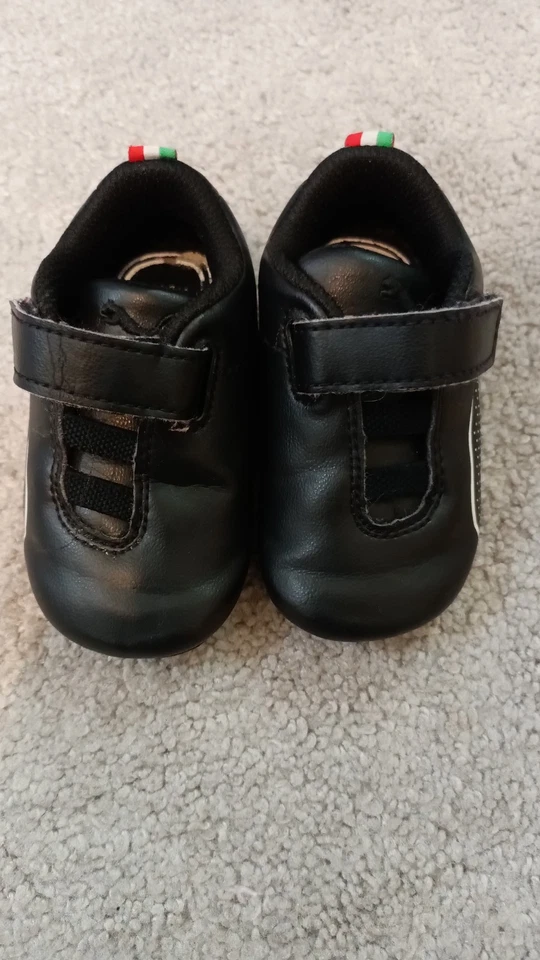 Puma Ferrari Black Toddler Shoes Size 4C - Image 2 of 4