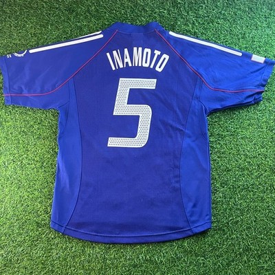 ウェア Inamoto segend , Fullham 2002 Japan 2002 Official Player Issue Jersey Shirt Kit - Inamoto - Size