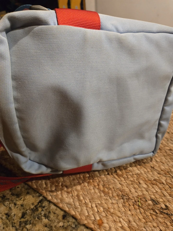 Vintage Chanel Sport Crossbody Canvas Bag - blue, red, orange - Image 3 of 4