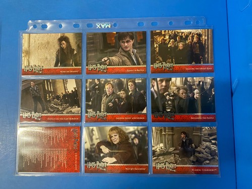 Harry Potter & The Deathly Hallows Part 2 Complete Base Card Set 54 Cards - Picture 6 of 6