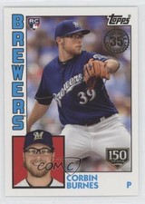 2019 Topps 1984 Baseball Rookies 150th Anniversary 38/150 Corbin Burnes 1u6