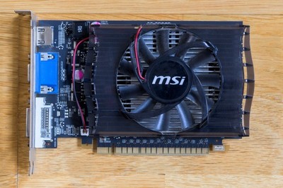 MSI N630GT-MD4GD3 | PCIe VGA Card | Nvidia GeForce GT 630 | 4GB RAM - Working
